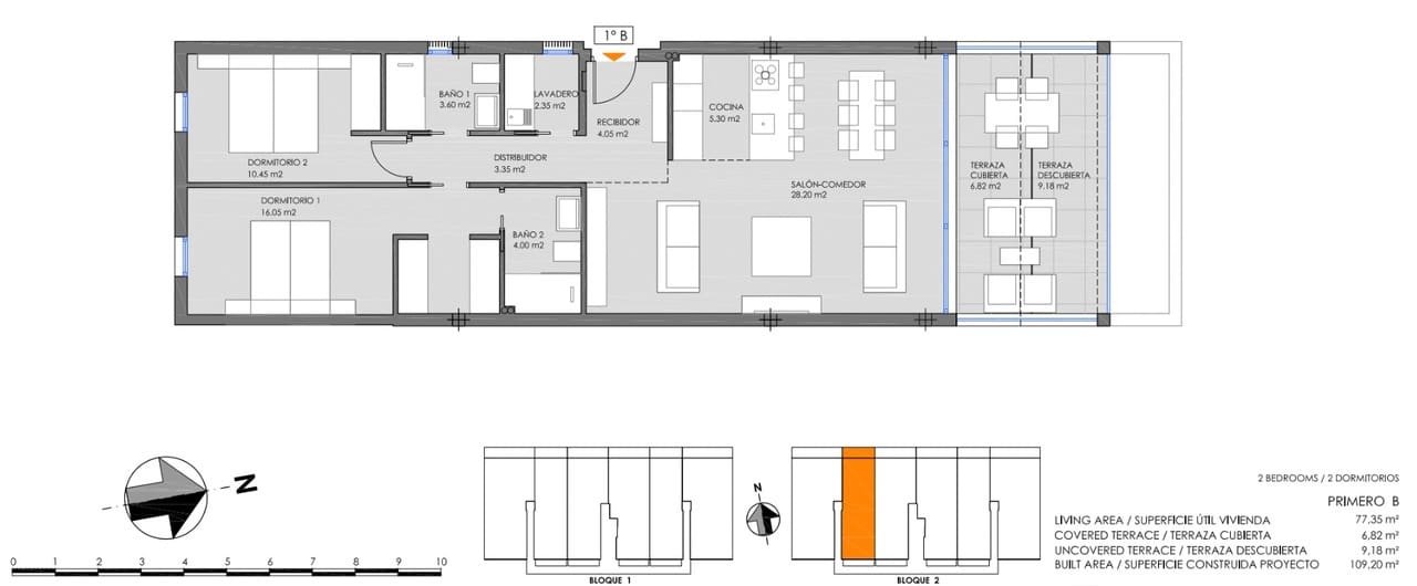2 bedroom Apartment for sale in Mar de Cristal with pool garage - € 270,000 (Ref: 9124816)