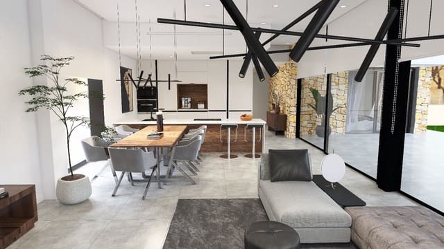 3 bedroom Villa for sale in Aspe with pool garage - € 313,000 (Ref: 9128024)