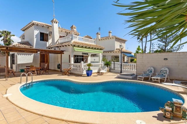 4 sypialnia Willa na sprzedaż w La Zenia, Orihuela z basenem garażem - 585 000 € (Ref: 9130668)