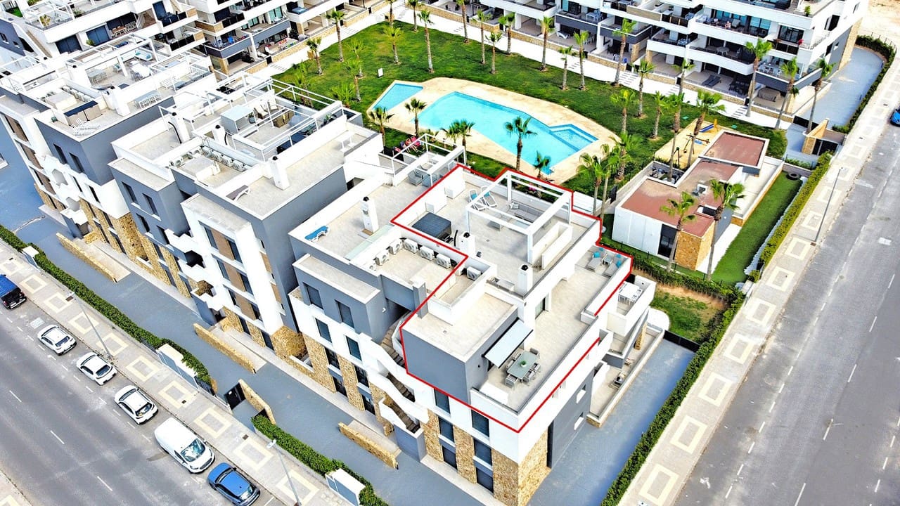 3 soveværelse Penthouse til salg i Orihuela Costa - € 449.000 (Ref: 9155577)