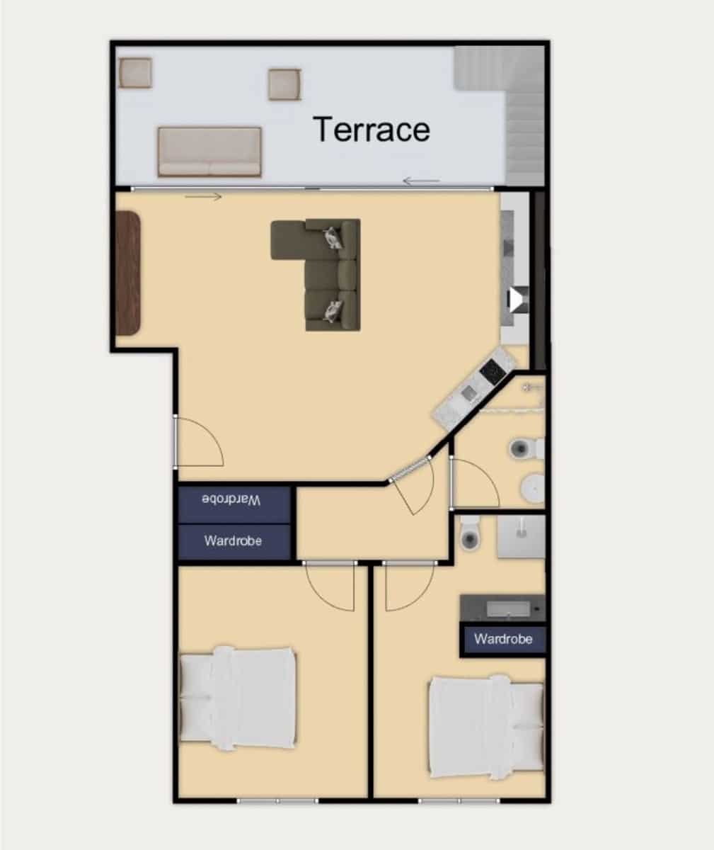 Apartamento de 2 habitaciones en Orihuela Costa en venta - 369.000 € (Ref: 9155604)