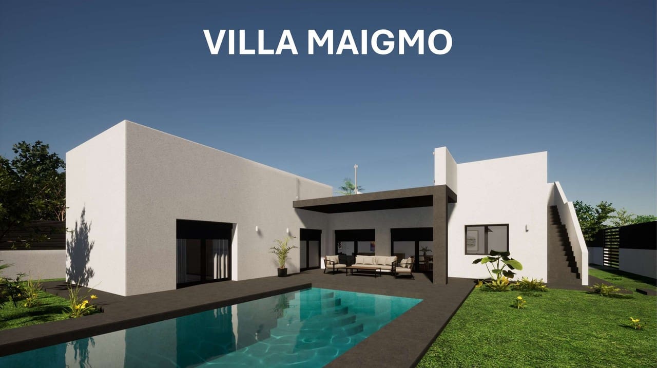 3 bedroom Villa for sale in Pinoso with pool garage - € 355,000 (Ref: 9180840)
