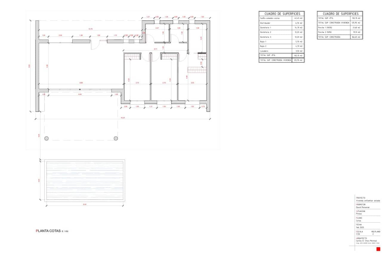 3 slaapkamer Villa te koop in Pinoso met zwembad garage - € 365.000 (Ref: 9183347)