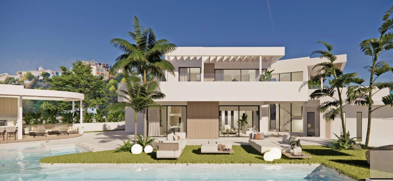 4 sypialnia Willa na sprzedaż w Benalmadena z basenem - 3 200 000 € (Ref: 9193580)