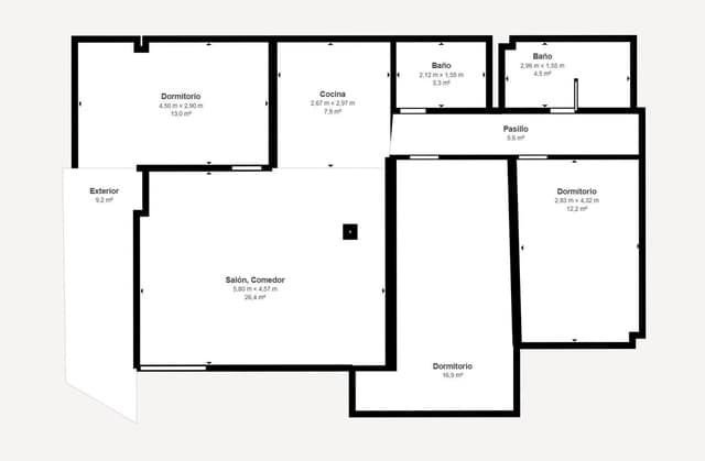 3 chambre Appartement à vendre à El Molino, Torrevieja - 189 900 € (Ref: 9202257)