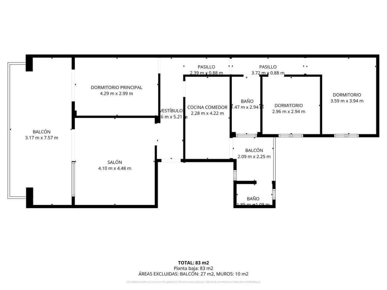 3 camera da letto Attico in vendita in Torrevieja - 169.000 € (Rif: 9265319)