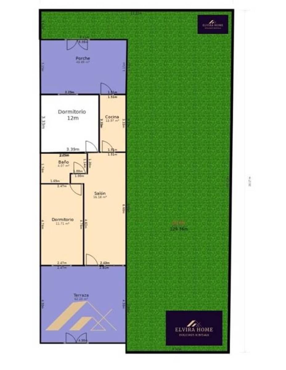 Casa de 2 habitaciones en Pilar de la Horadada en venta con piscina - 234.900 € (Ref: 9265320)