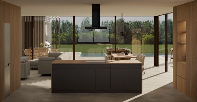 Chalet de 3 habitaciones en Aspe en venta con piscina garaje - 892.000 € (Ref: 9317503)