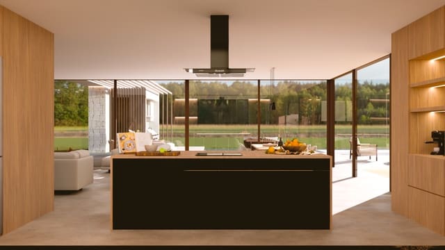 Chalet de 3 habitaciones en Aspe en venta con piscina garaje - 892.000 € (Ref: 9317503)