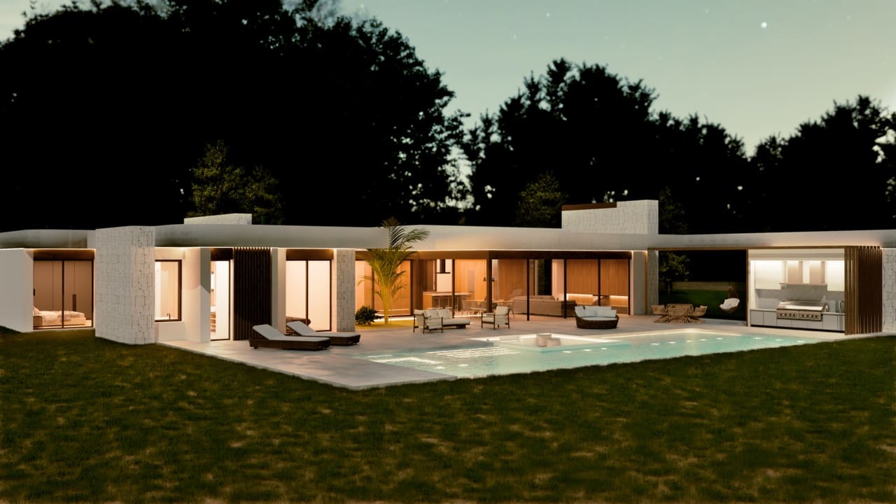 3 bedroom Villa for sale in Aspe with pool garage - € 892,000 (Ref: 9317503)