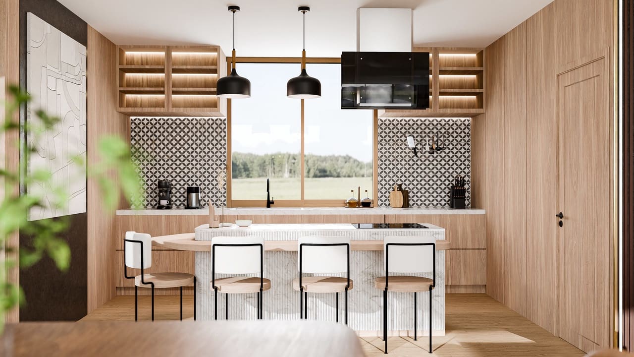 3 makuuhuone Huvila myytävänä paikassa Aspe mukana uima-altaan 
autotalli - 466 000 € (Ref: 9317504)