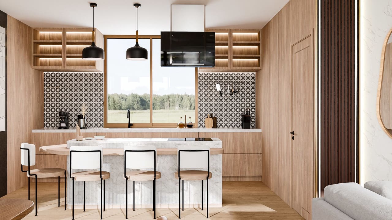 3 makuuhuone Huvila myytävänä paikassa Aspe mukana uima-altaan 
autotalli - 466 000 € (Ref: 9317504)