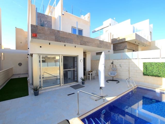 3 Zimmer Villa zu verkaufen in Villamartin, Orihuela mit Pool - 375.000 € (Ref: 9337674)