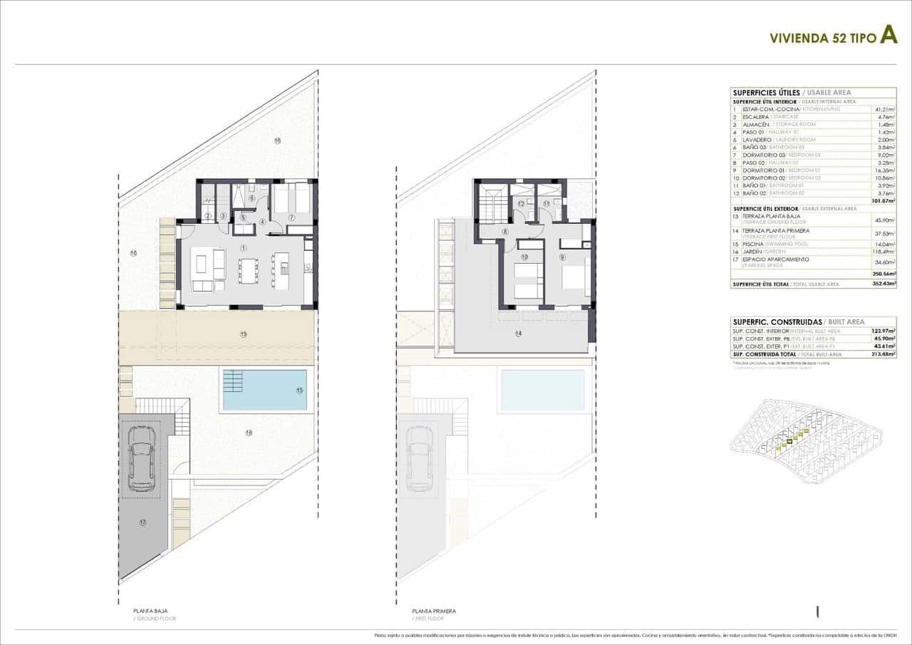 3 bedroom Villa for sale in Polop with pool - € 570,400 (Ref: 9392176)