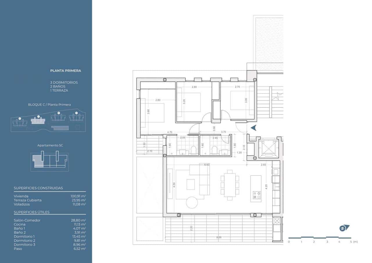 3 chambre Appartement à vendre à La Nucia avec piscine - 465 850 € (Ref: 9392181)