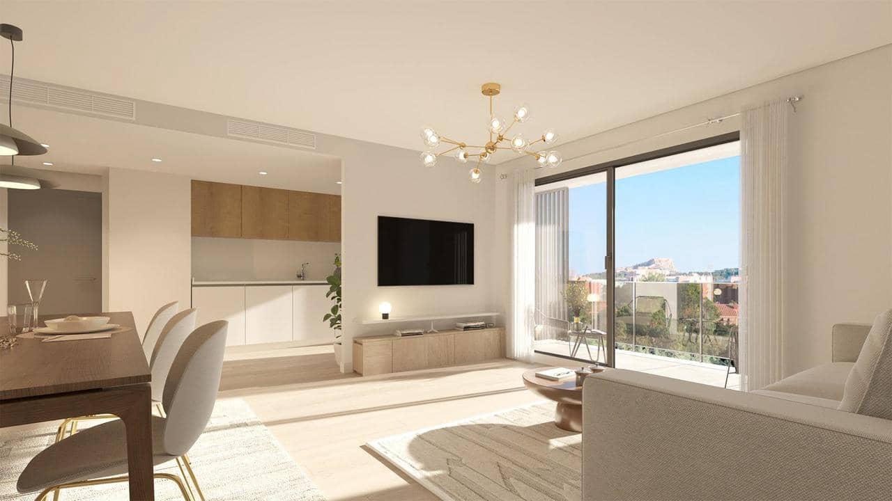 3 slaapkamer Penthouse te koop in Alicante stad met zwembad - € 399.500 (Ref: 9392212)
