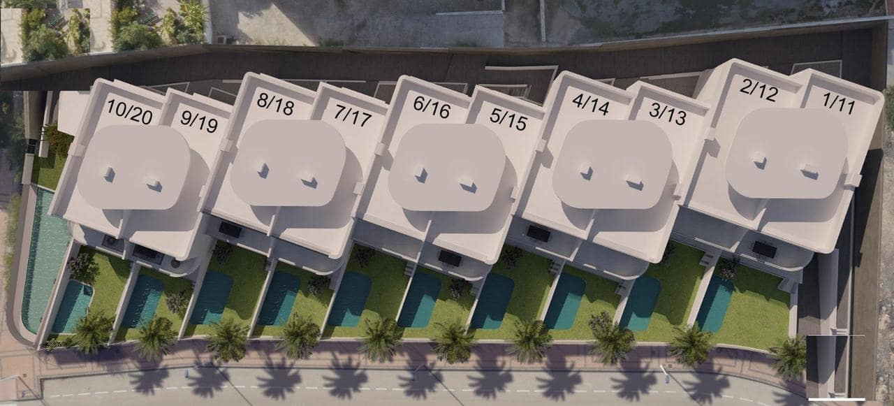 2 soverom Bungalow til salgs i Torrevieja med svømmebasseng - € 550 000 (Ref: 9392227)