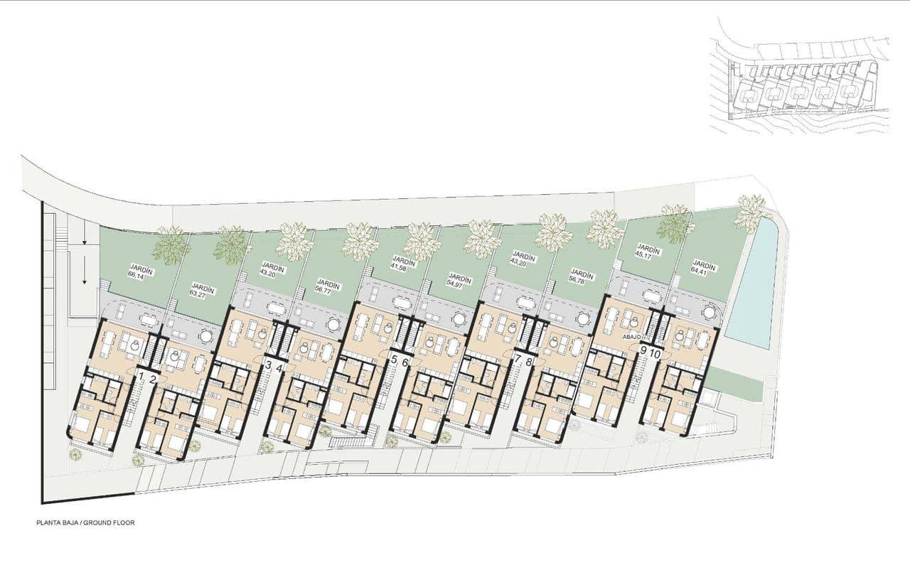 2 soverom Bungalow til salgs i Torrevieja med svømmebasseng - € 550 000 (Ref: 9392227)