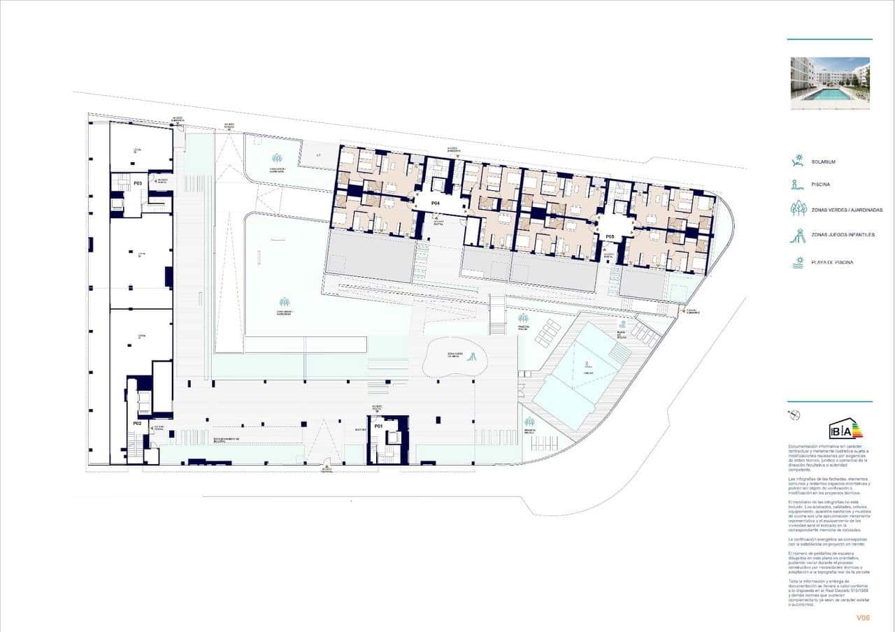2 soverom Leilighet til salgs i Alicante by med svømmebasseng - € 265 500 (Ref: 9392231)
