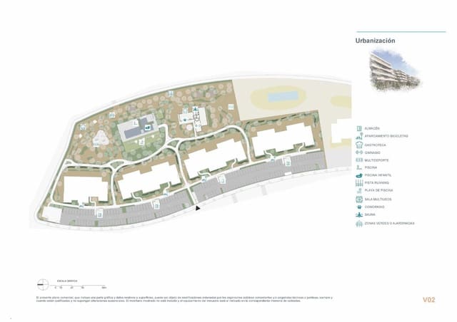 2 sovrum Lägenhet till salu i Centro Urbano, Dénia med pool - 360 000 € (Ref: 9392250)