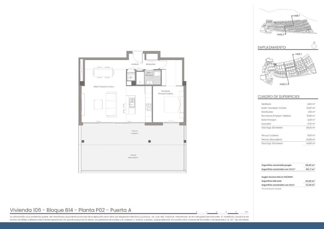 1 soverom Penthouse til salgs i Mojacar med svømmebasseng - € 500 000 (Ref: 9392263)
