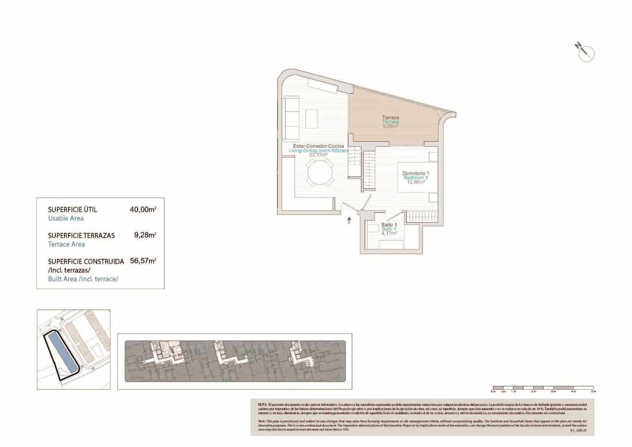 1 quarto Apartamento para venda em La Villajoyosa / Vila Joiosa com piscina - 255 000 € (Ref: 9392266)