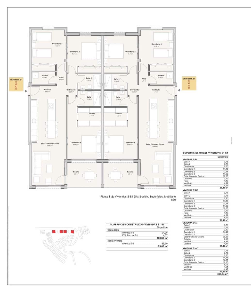 3 slaapkamer Appartement te koop in Mojacar met zwembad - € 450.000 (Ref: 9392273)