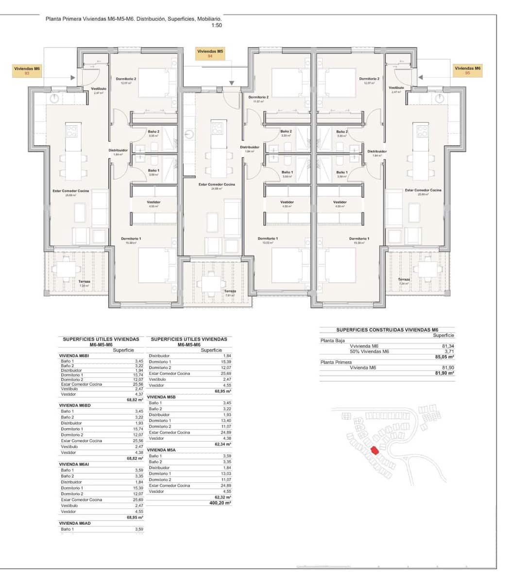 2 slaapkamer Appartement te koop in Mojacar met zwembad - € 320.000 (Ref: 9392276)