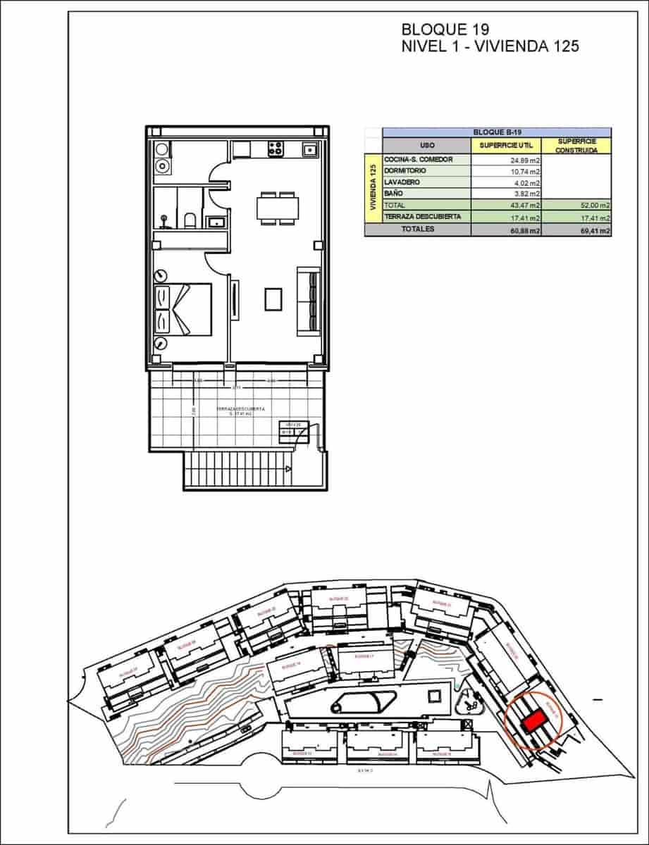 1 soverom Leilighet til salgs i Xeresa med svømmebasseng - € 198 000 (Ref: 9392309)