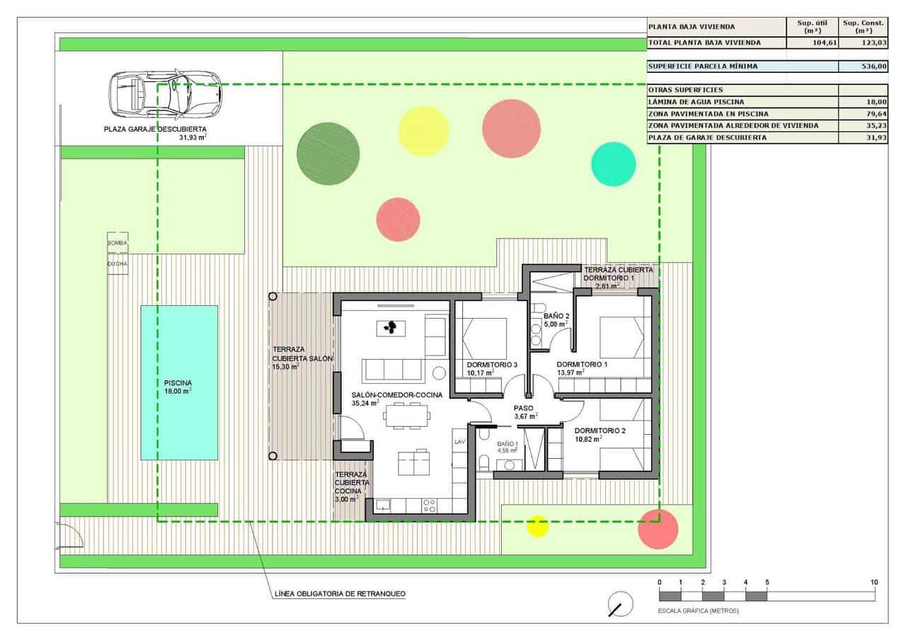 3 soverom Villa til salgs i Hondon de las Nieves med svømmebasseng - € 358 000 (Ref: 9392328)