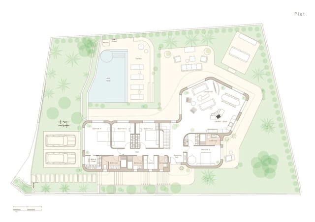 4 chambre Villa/Maison à vendre à San Fulgencio avec piscine - 1 187 000 € (Ref: 9392337)