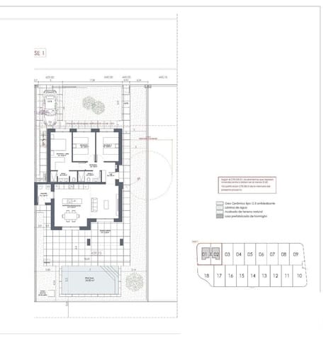 3 soverom Villa til salgs i La Romana med svømmebasseng - € 315 000 (Ref: 9392418)