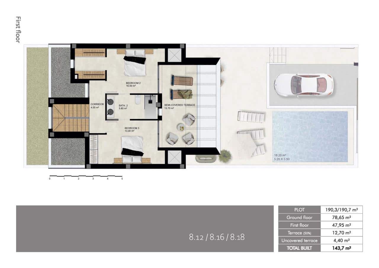 3 bedroom Townhouse for sale in Dolores with pool garage - € 425,000 (Ref: 9392467)