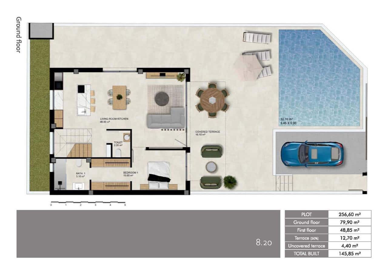 3 bedroom Villa for sale in Dolores with pool - € 460,000 (Ref: 9392468)