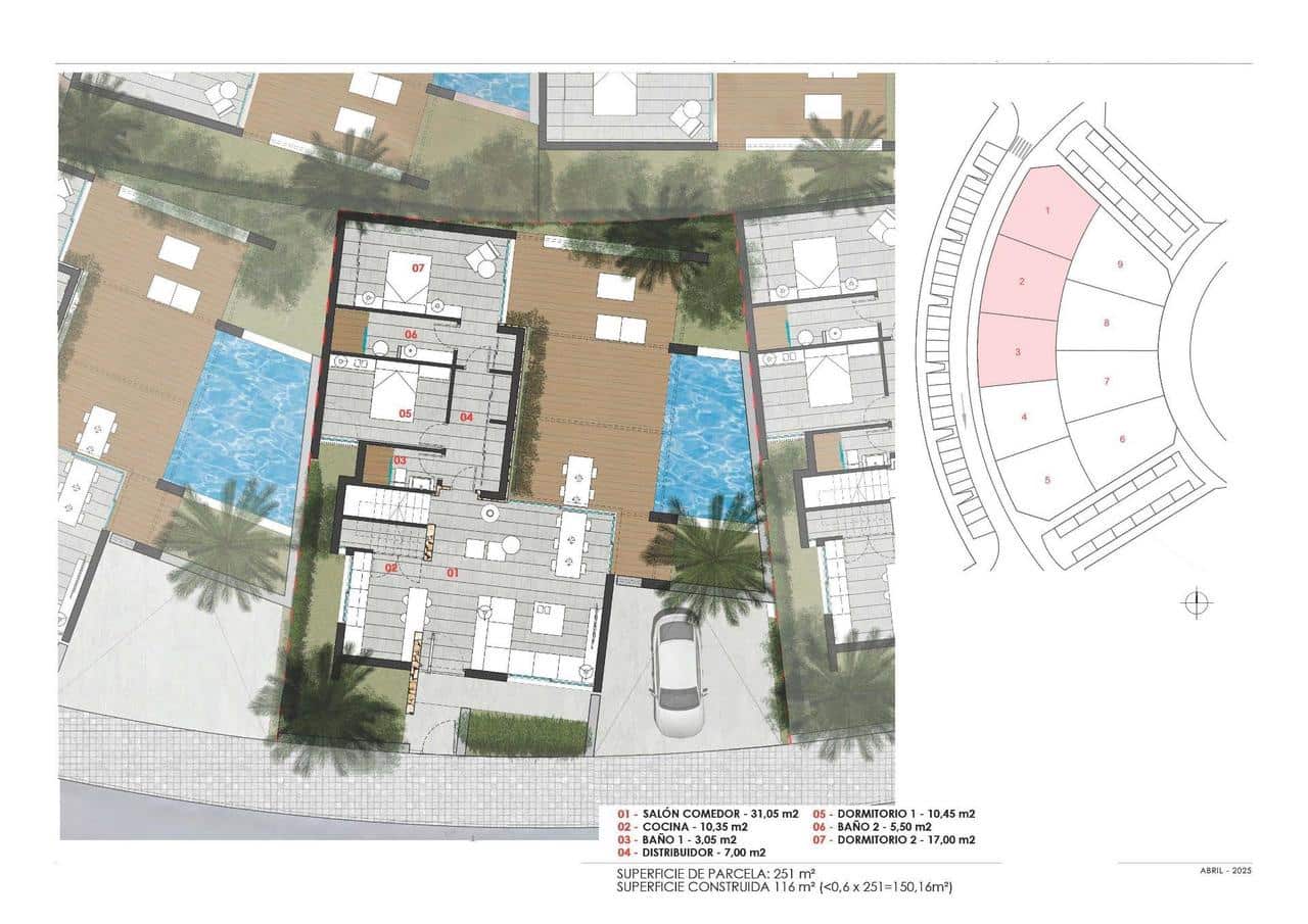 2 bedroom Villa for sale in Roldan with pool - € 389,000 (Ref: 9392504)