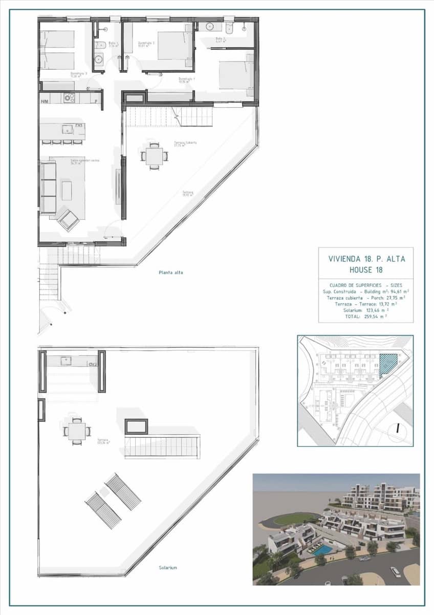 3 soverom Bungalow til salgs i Vera med svømmebasseng - € 349 900 (Ref: 9392517)