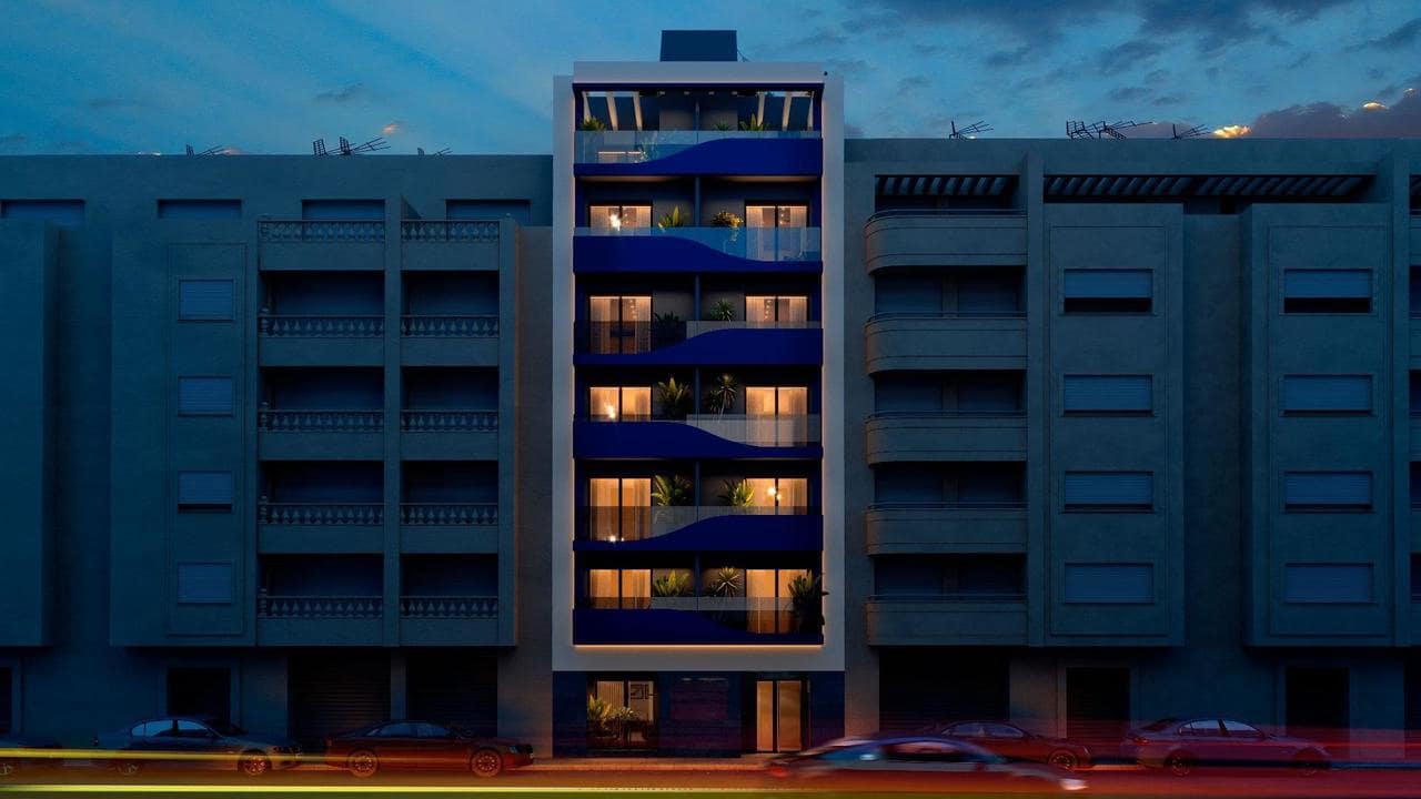 1 soverom Leilighet til salgs i Torrevieja med svømmebasseng - € 185 000 (Ref: 9392578)