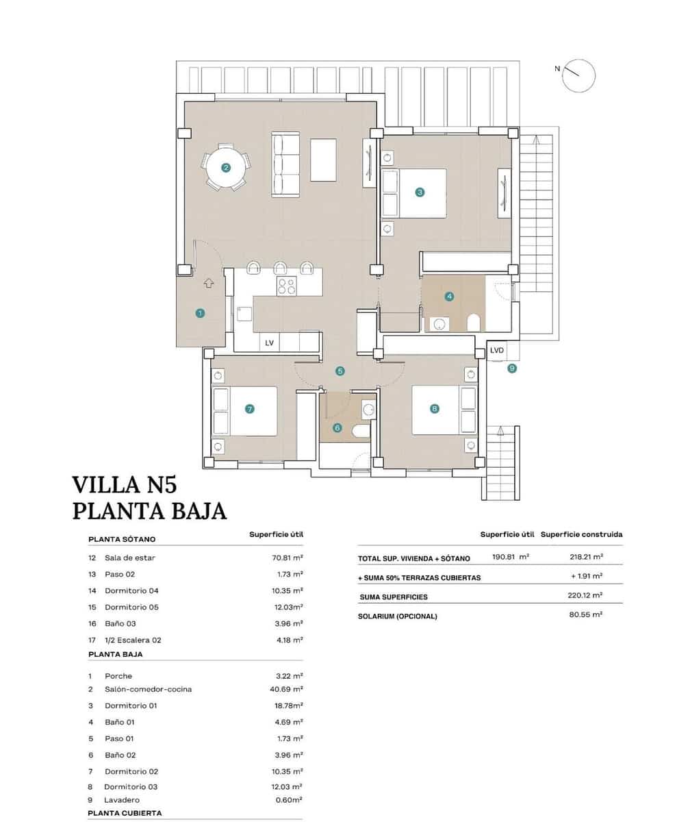 5 chambre Villa/Maison à vendre à Polop - 598 750 € (Ref: 9392584)