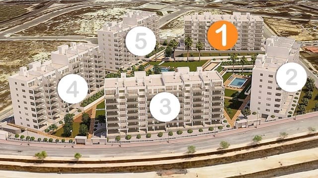 3 sovrum Lägenhet till salu i San Miguel de Salinas med pool - 276 000 € (Ref: 9392640)