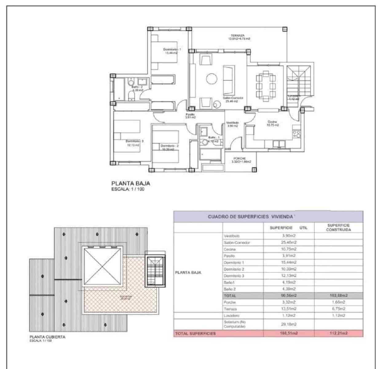 3 sovrum Villa till salu i Lorca - 375 000 € (Ref: 9392684)