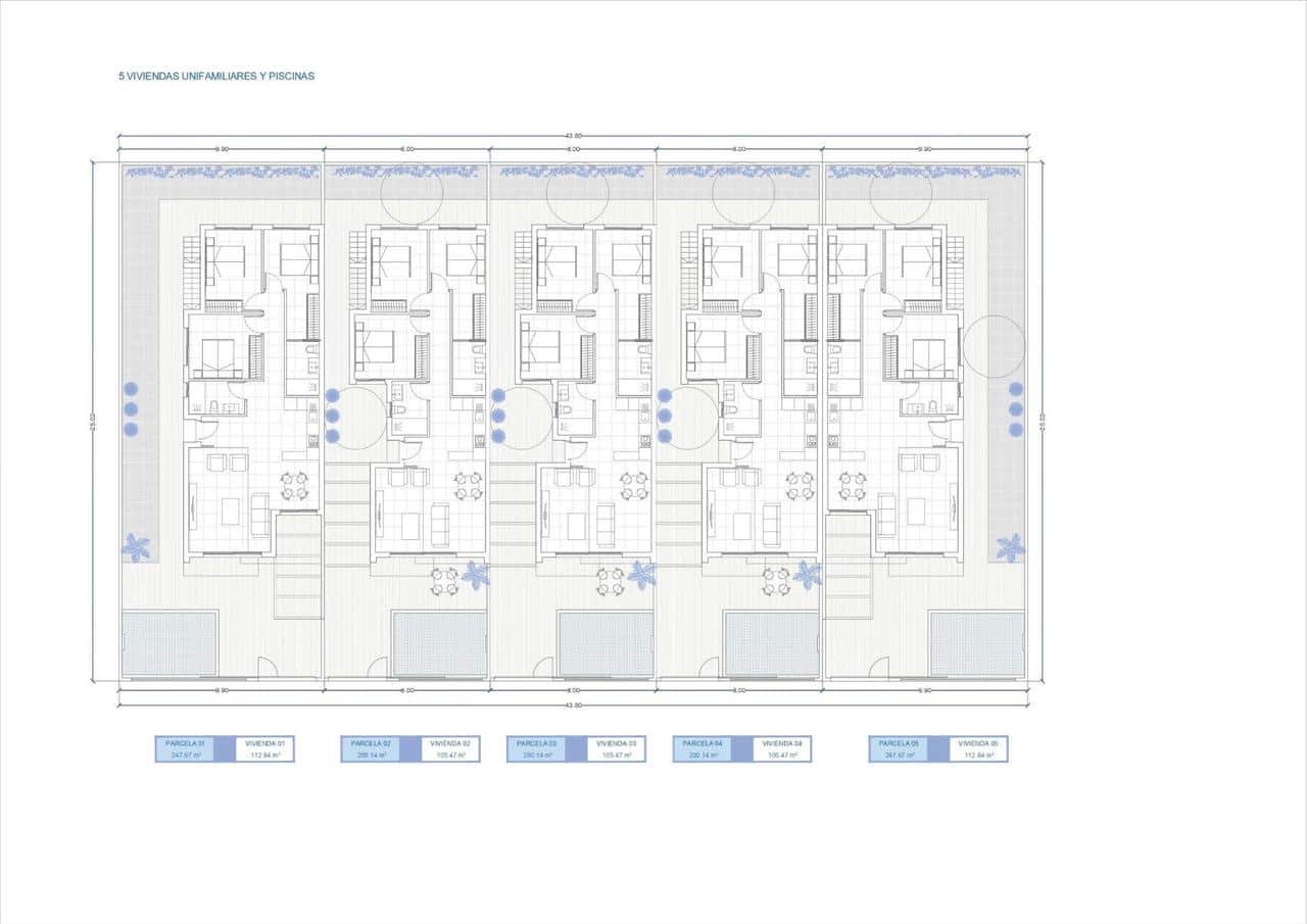 3 soverom Villa til salgs i Los Alcazares med svømmebasseng - € 392 000 (Ref: 9392717)