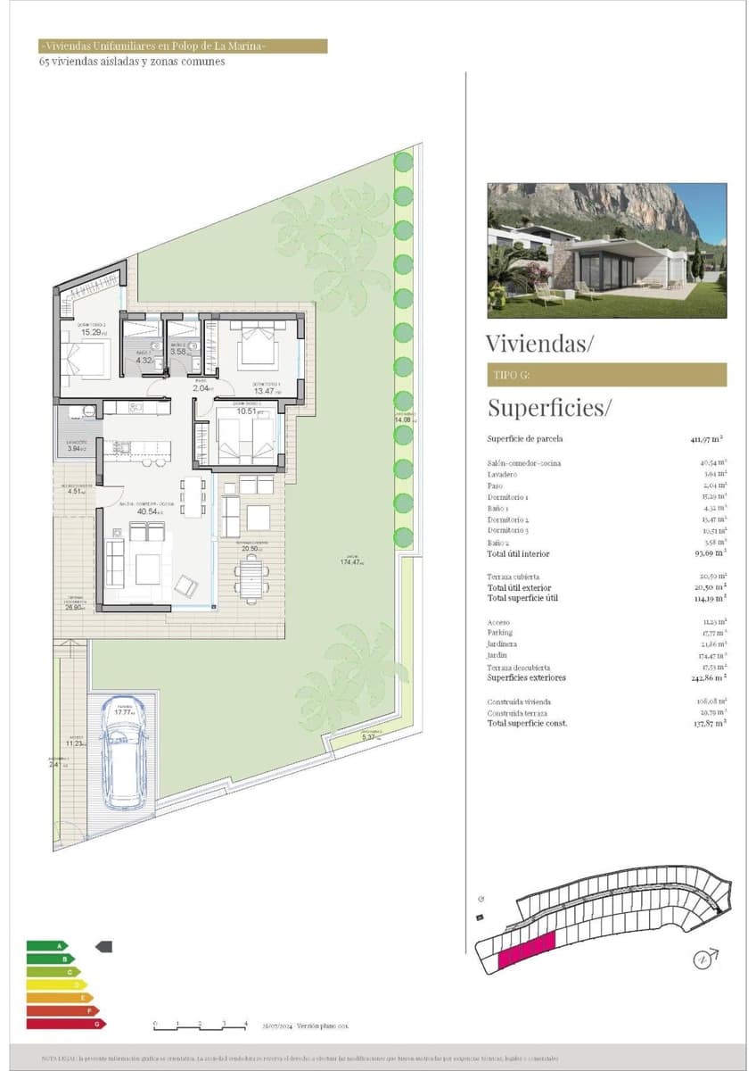 3 chambre Villa/Maison à vendre à Polop - 564 000 € (Ref: 9392743)