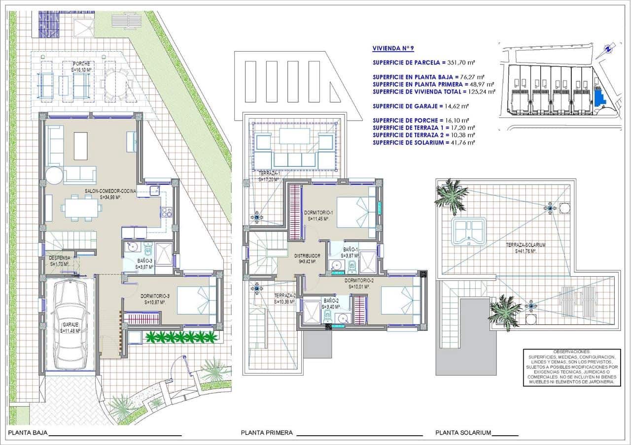3 chambre Villa/Maison à vendre à Los Alcazares avec piscine - 1 390 000 € (Ref: 9392761)