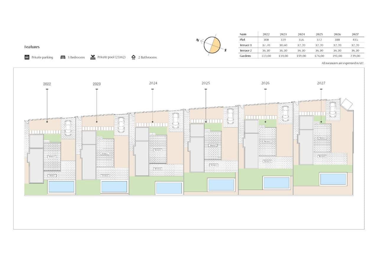 3 quarto Moradia para venda em Algorfa com piscina - 535 000 € (Ref: 9392895)