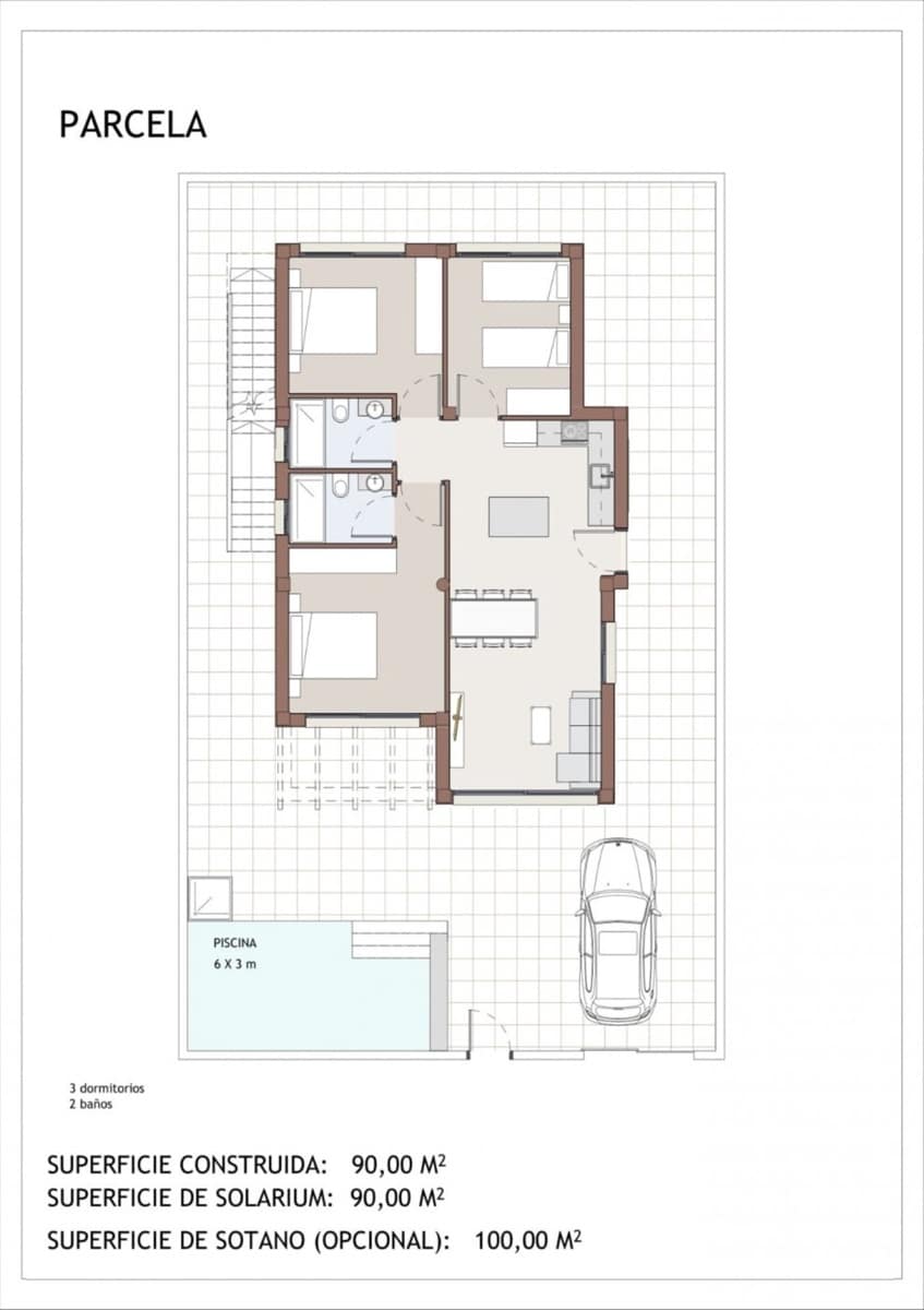 3 sovrum Villa till salu i Vera med pool - 429 000 € (Ref: 9392913)