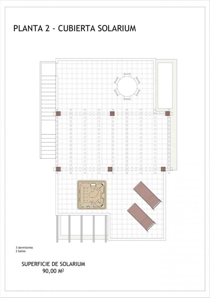 3 sovrum Villa till salu i Vera med pool - 429 000 € (Ref: 9392913)