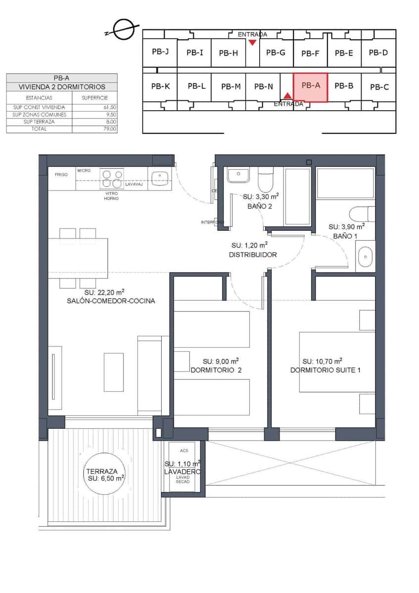 2 slaapkamer Appartement te koop in Benijofar met zwembad - € 253.000 (Ref: 9392972)