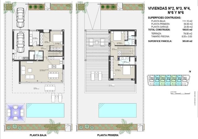 3 slaapkamer Villa te koop in Roldan, Torre-Pacheco met zwembad - € 995.000 (Ref: 9393036)
