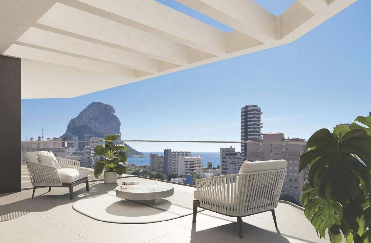 3 sovrum Lägenhet till salu i Calpe / Calp med pool - 600 000 € (Ref: 9393072)