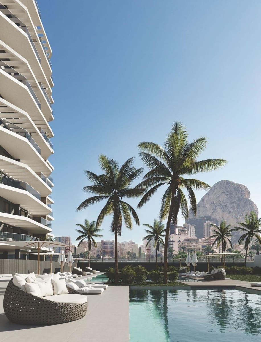 3 sovrum Lägenhet till salu i Calpe / Calp med pool - 600 000 € (Ref: 9393072)